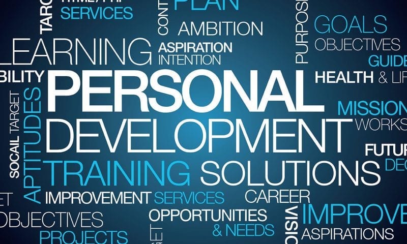 Personal Development text cloud